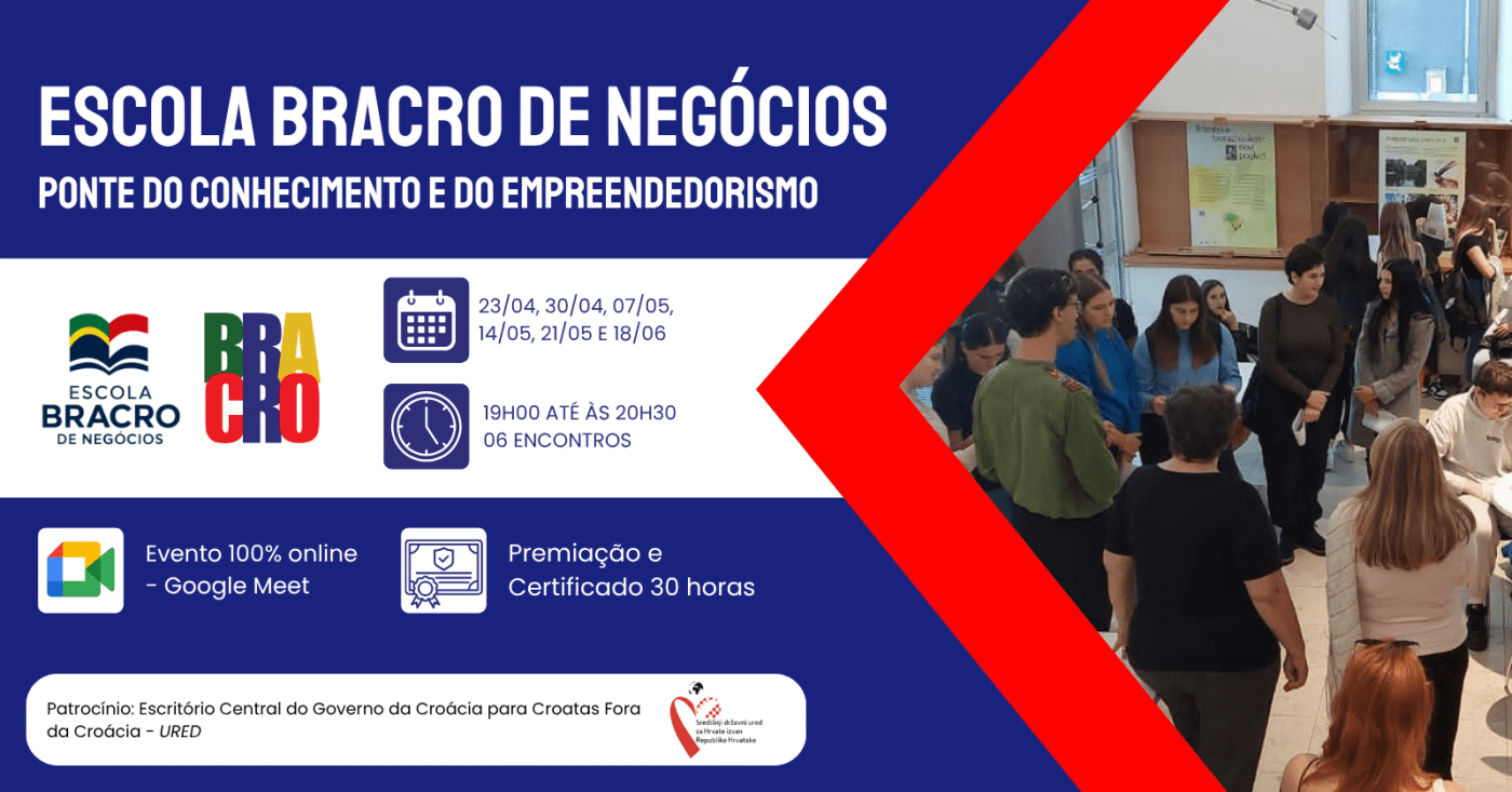 Escola BraCro: fortalecendo laços entre Brasil e Croácia em Economia e Relações Internacionais