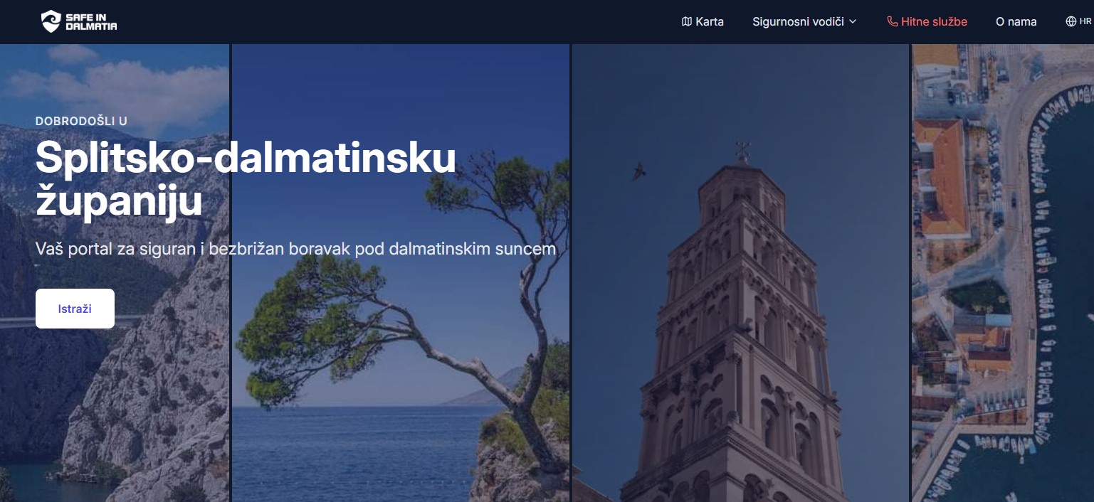 Empresa croata lança plataforma para reforçar segurança de turistas na Dalmácia durante o verão